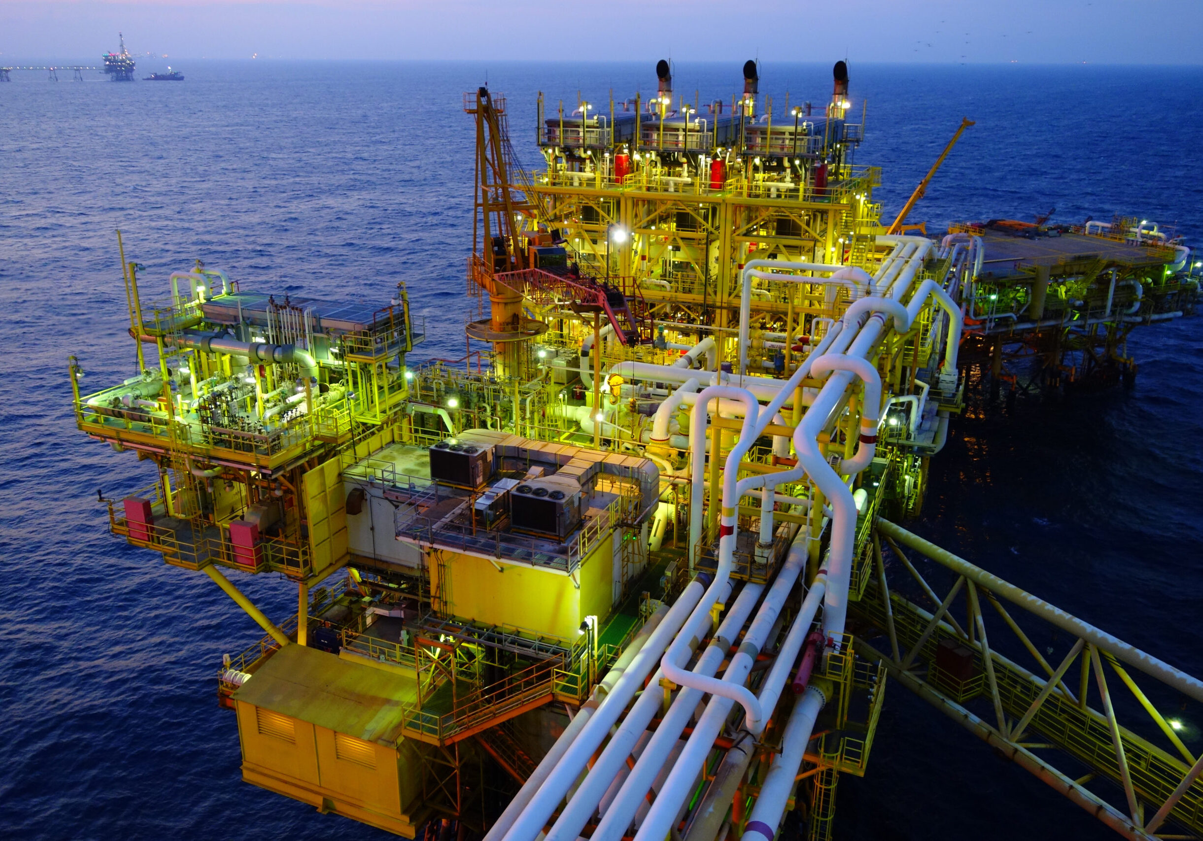 offshore platform in gulf of mexico